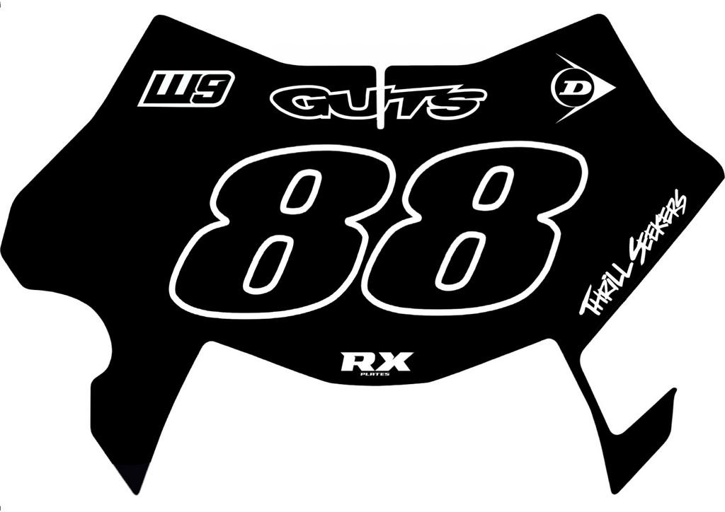 ULTRA BEE PLATE DECAL