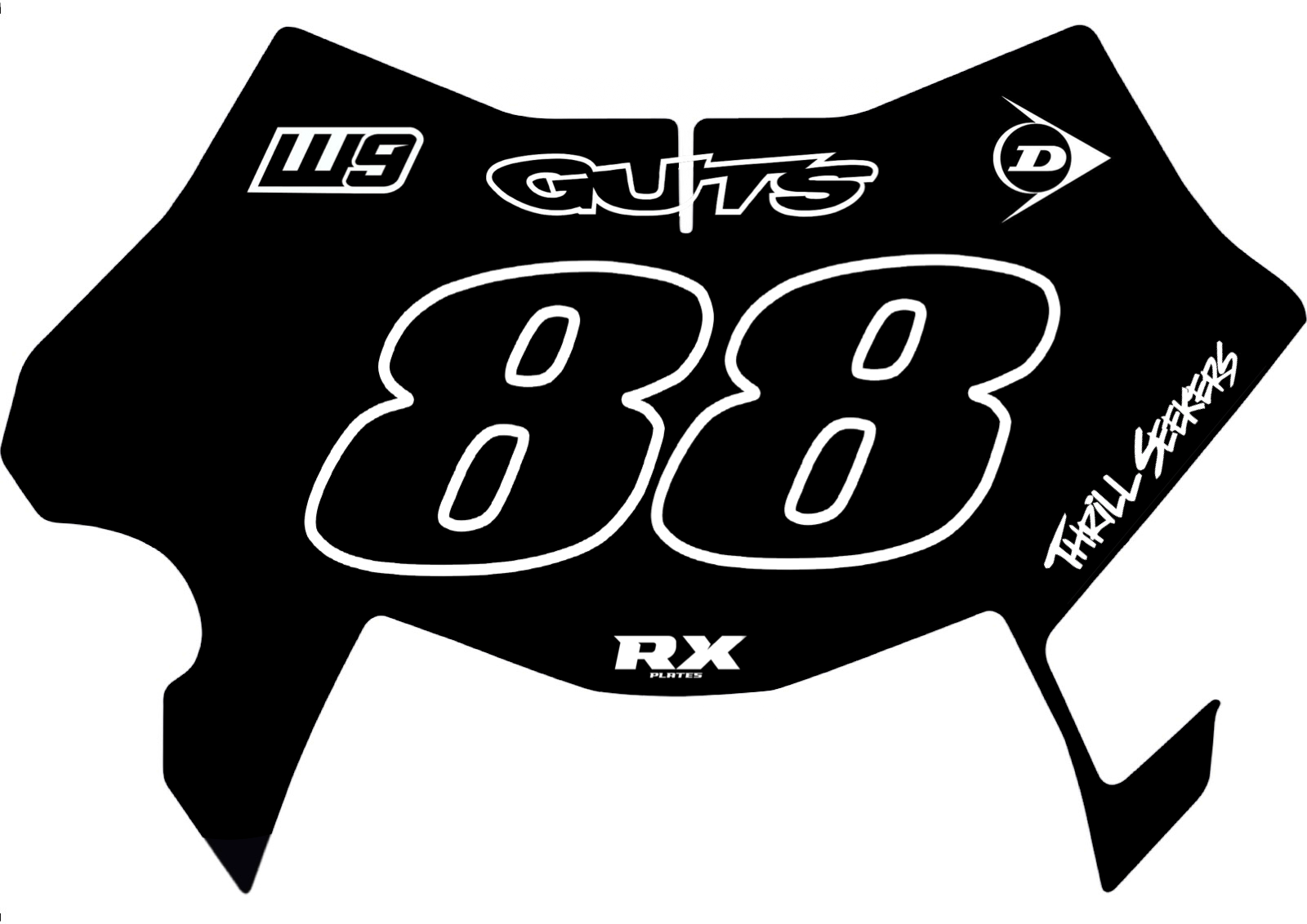ULTRA BEE PLATE DECAL