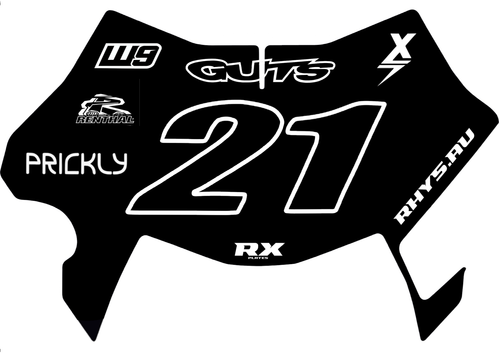ULTRA BEE PLATE DECAL
