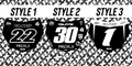MOTOCUTZ plate decal